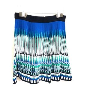 NWT Torn By Ronny Kobo Flare Skirt